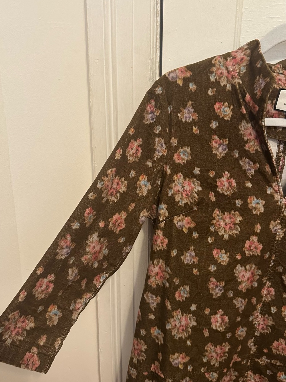 Tuckernuck Hazel Bouquet Corduroy Clifton Dress - Picture 4 of 5